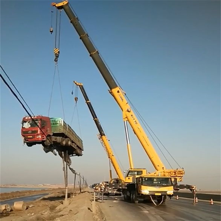 蒋湖农场吊车怎么吊货车